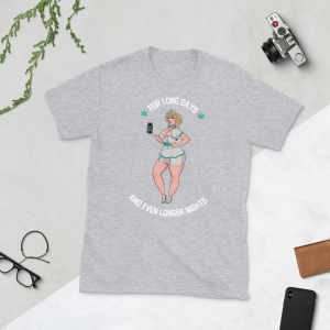 Sara Jay CBD T Shirt - Grey